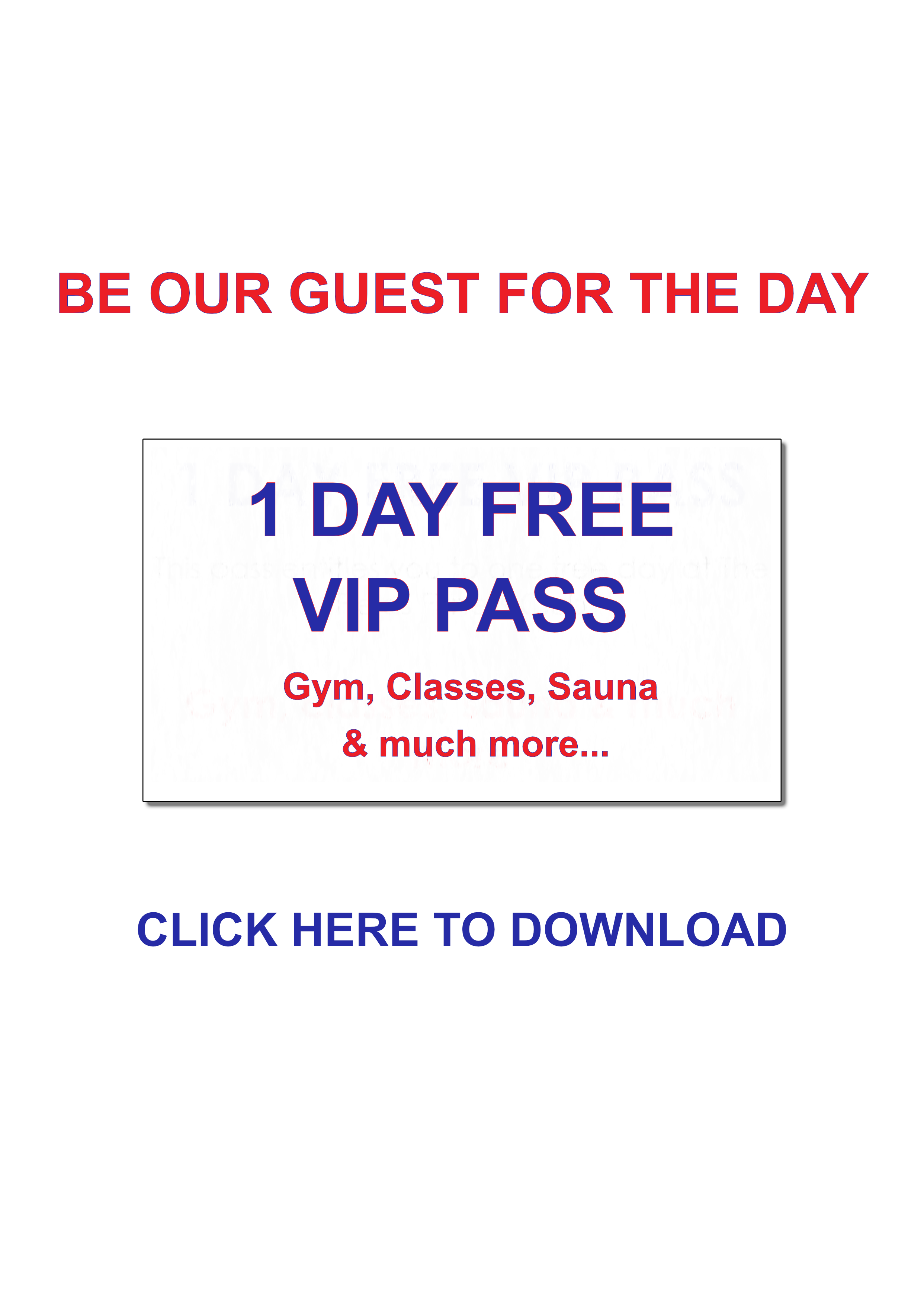 download Fields Fitness Free One day gym pass