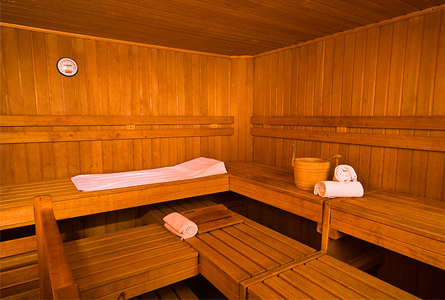Sauna at Fields Fitness